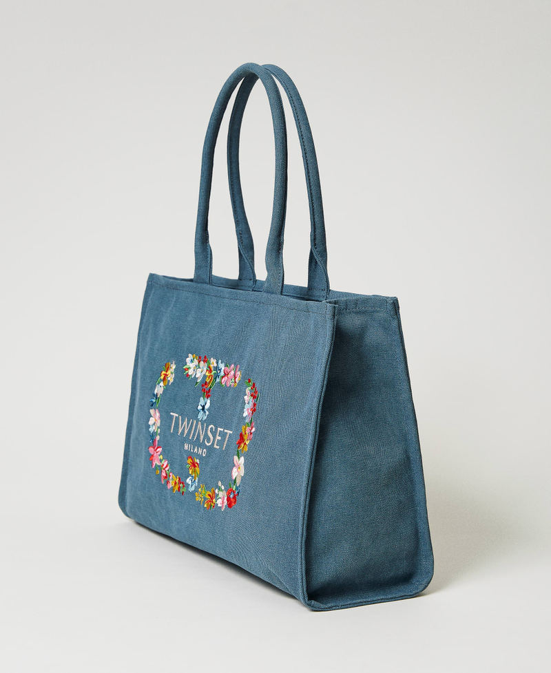 ‘Bloom’ canvas shopper Stellar Woman 231TB7370_10314_02
