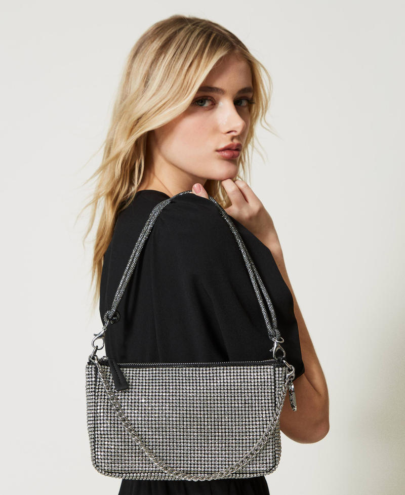 Bags Borse Da Sera Firmate Borsa Strass Pochette Da Sera Con - Main Image