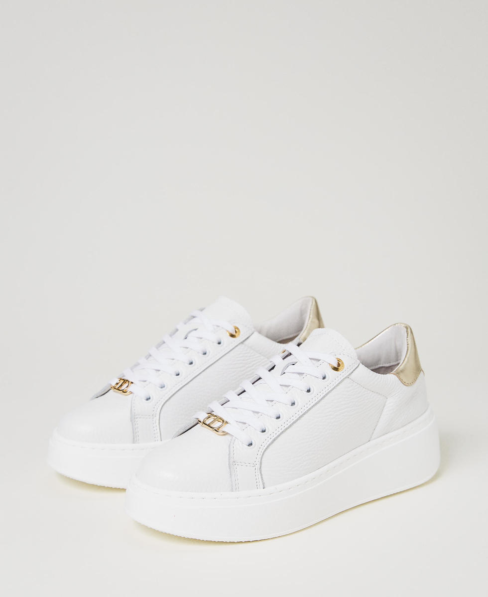 Sneakers pelle donna discount