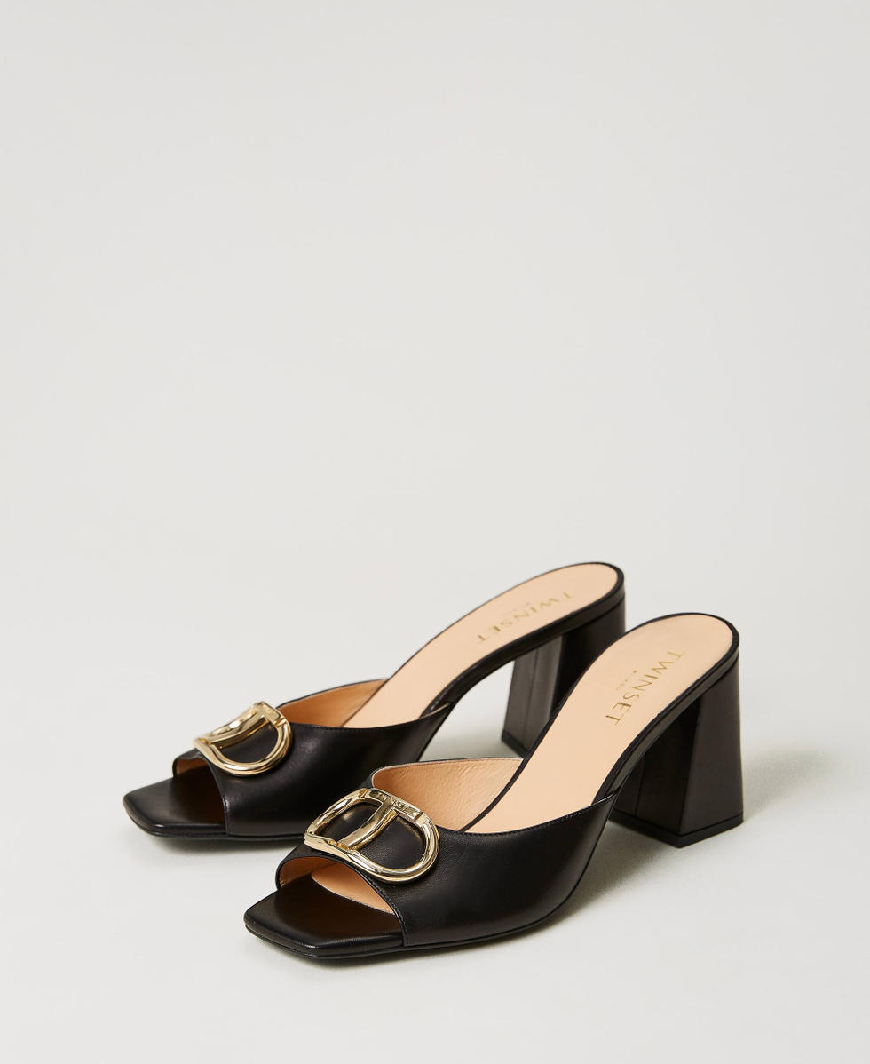 Sandali con tacco twin set hot sale