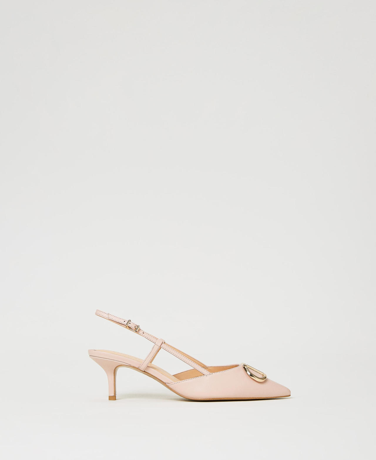 Pale pink sale slingback shoes