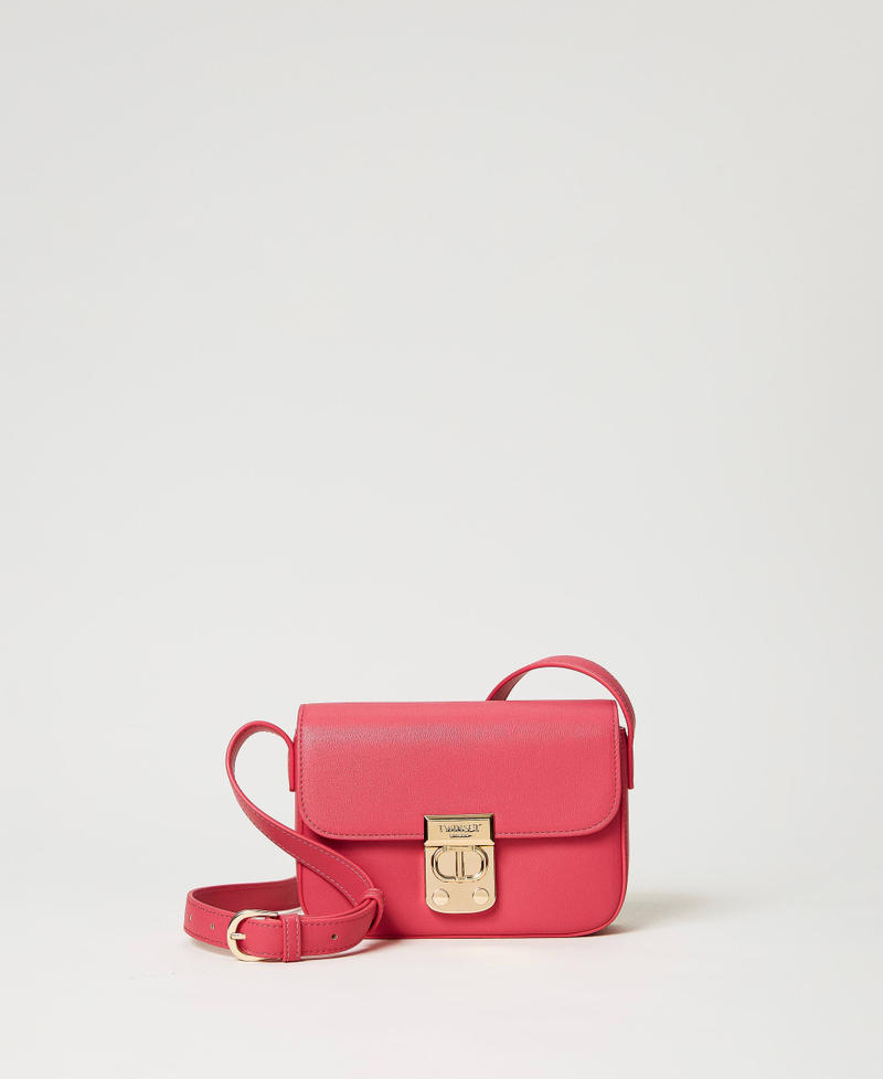 'Lovely' shoulder bag with Oval T closure Fuxia Woman 231TD8271-01