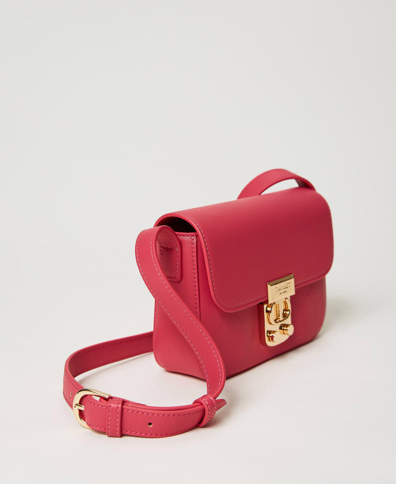 'Lovely' shoulder bag with Oval T closure Fuxia Woman 231TD8271-02