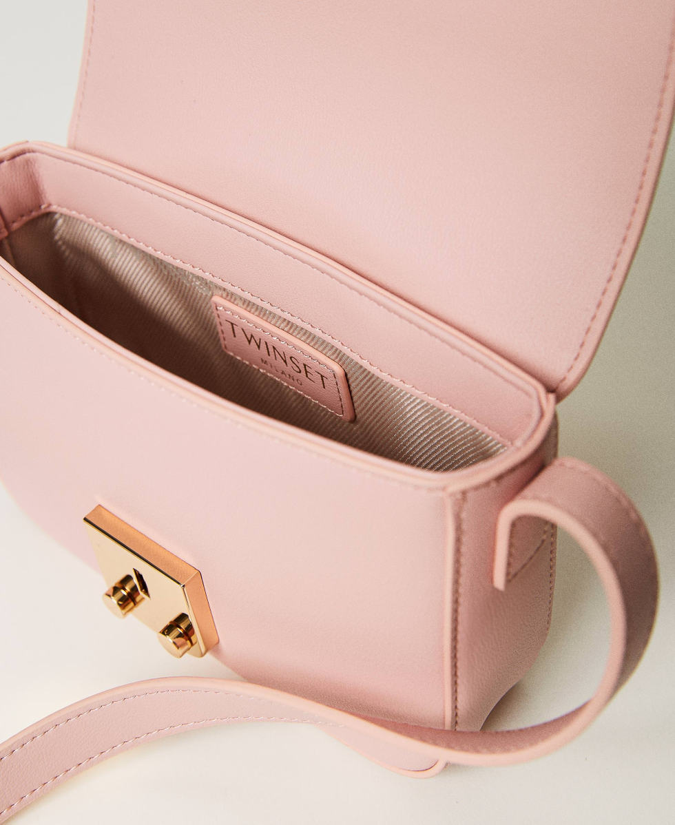 Borsa a tracolla Lovely con chiusura Oval T Donna Rosa
