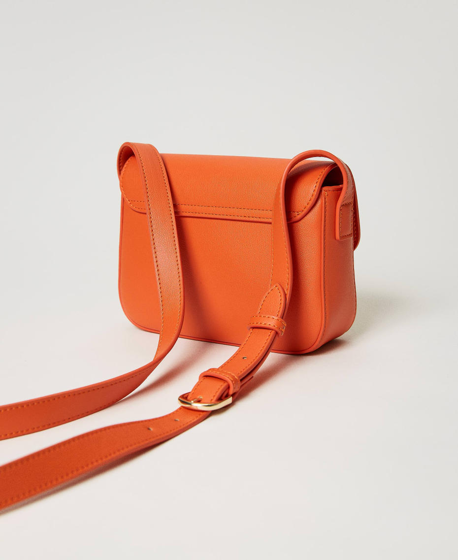 Umhängetasche „Lovely“ mit „Oval T“-Verschluss Orange Frau 231TD8271_03345_03