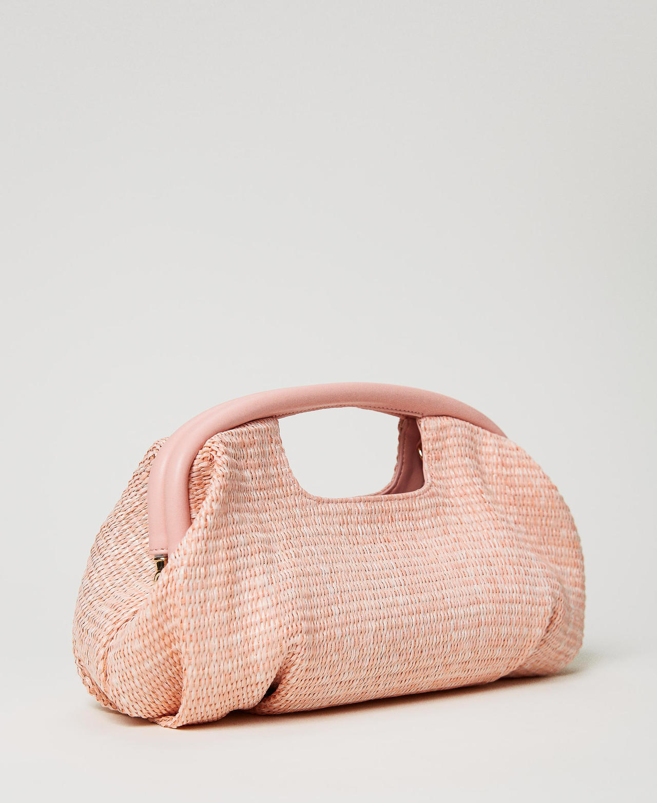 'Sweety' soft clutch with handles Parisienne Pink Woman 231TD8320_00714_03