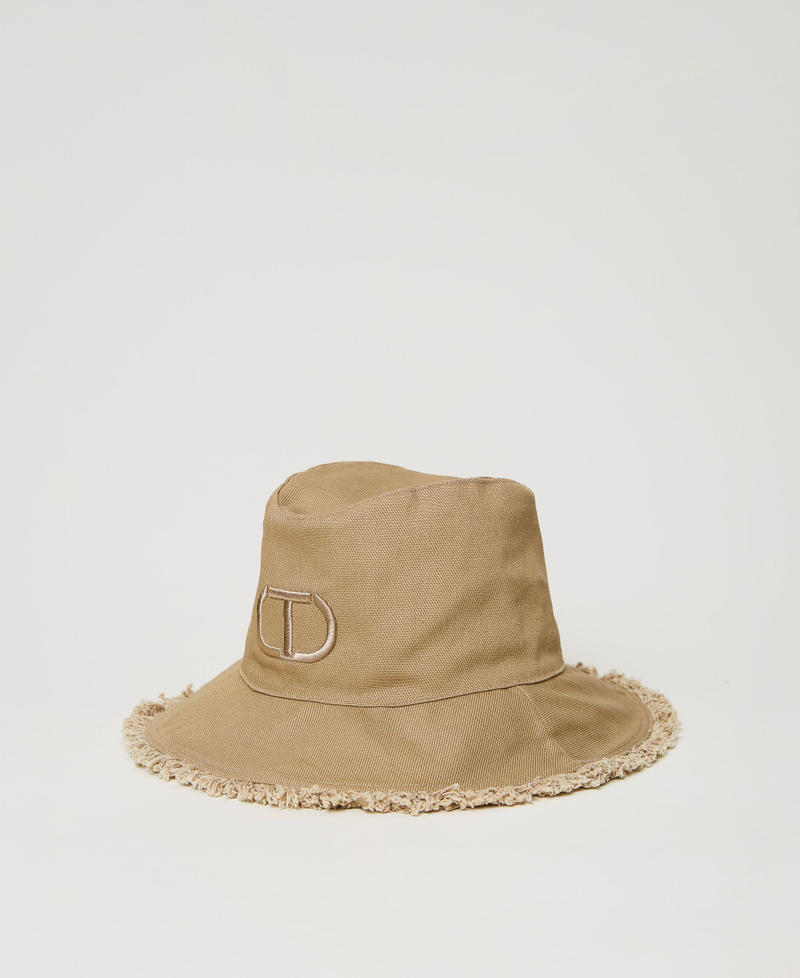 Cappello fisher in canvas con Oval T Rosa "Cuban Sand" Donna 231TO5034_06017_01