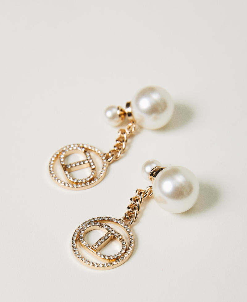 Orecchini con perle e Oval T