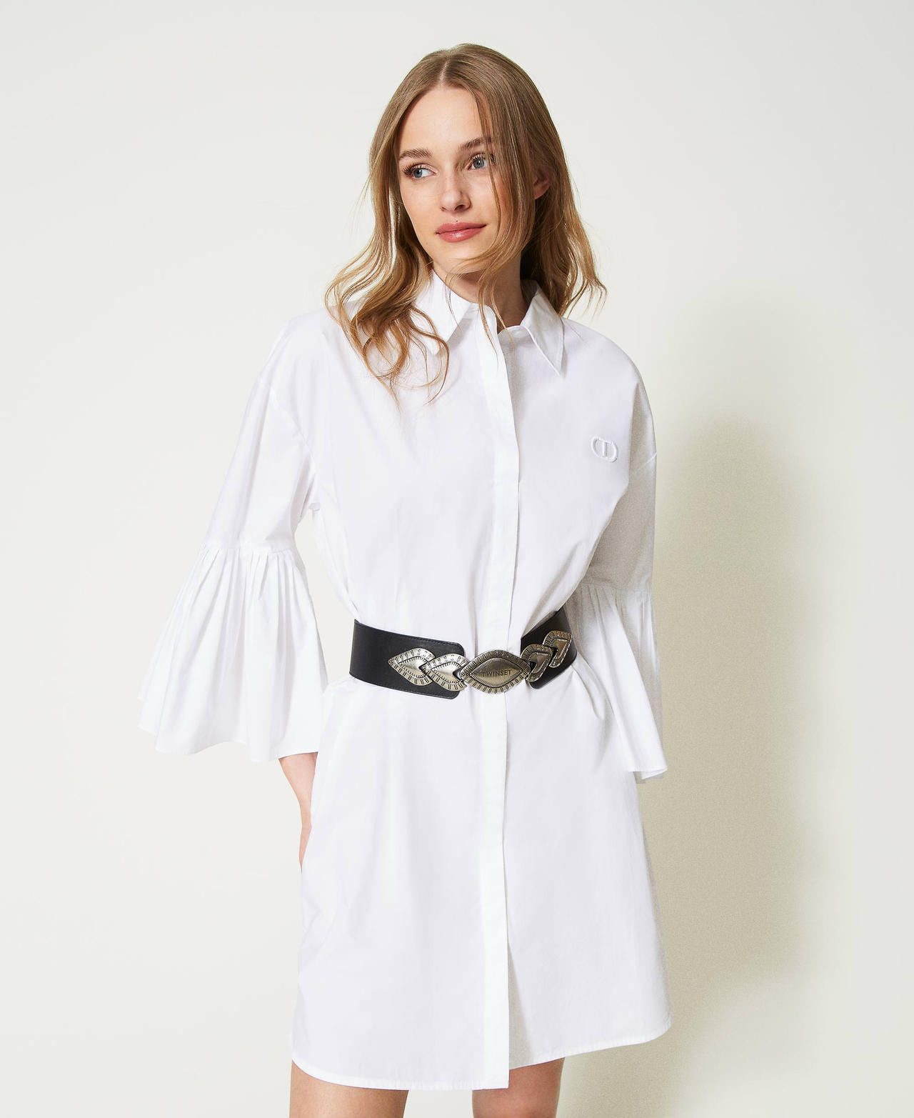 Belt with decorative buckle