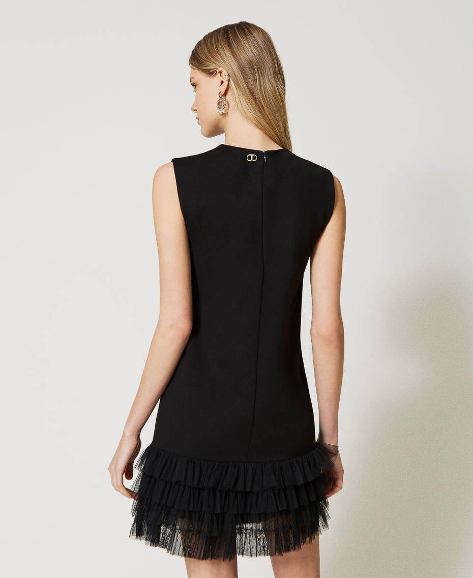 Robe Sans Manches Encolure V Uni