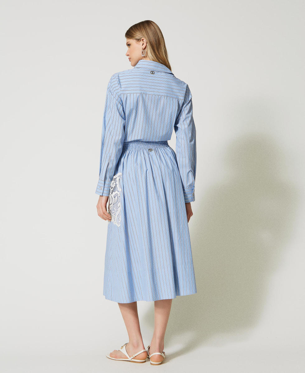スカート TWIN SET Embroidery skirt Light Blue 232TP3661S17912 431940_l.jpg?ref=EB15D319DC