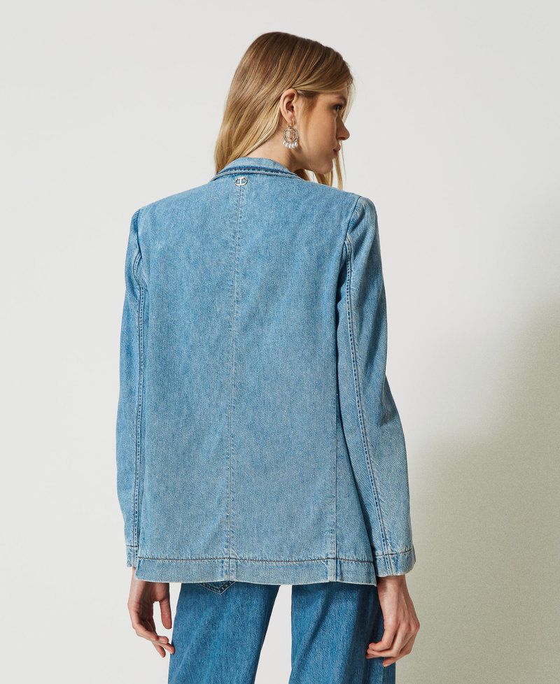 Denim blazer "Mid Denim" Blue Woman 231TP2210_01611_04
