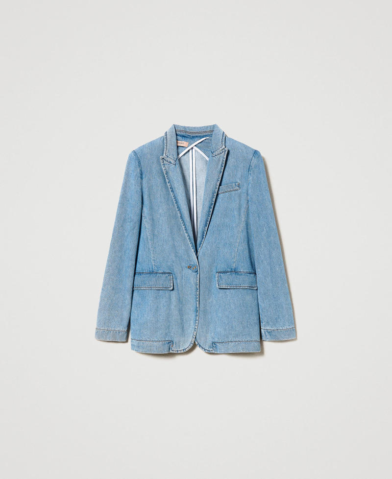 Denim blazer "Mid Denim" Blue Woman 231TP2210_01611_0S