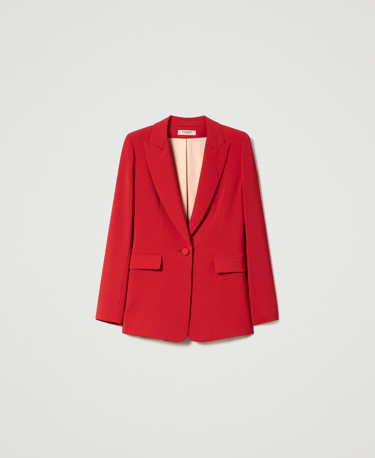 Crêpe cady blazer