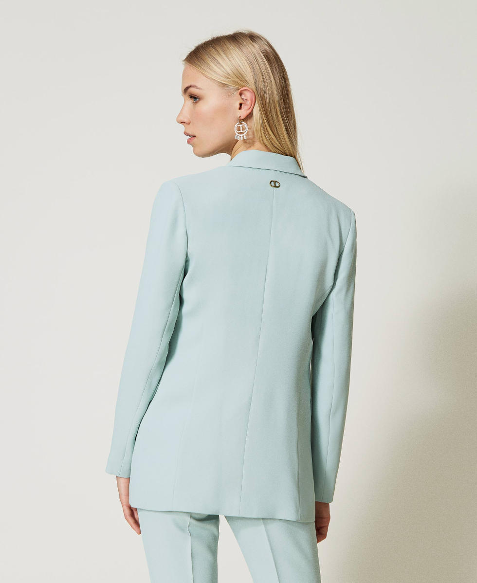 Mint green blazer womens deals