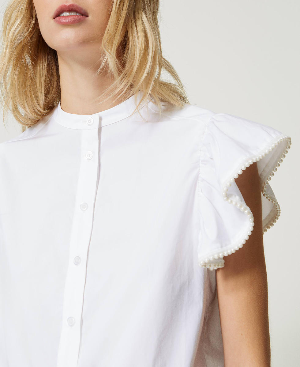 Camicia bianca twin set on sale