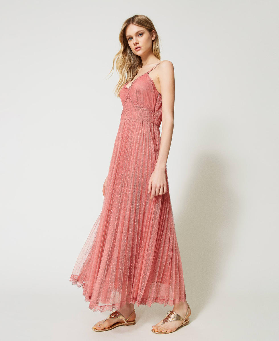 Robe tulle plumetis top
