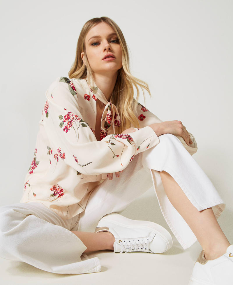 Pantalon droit en bull