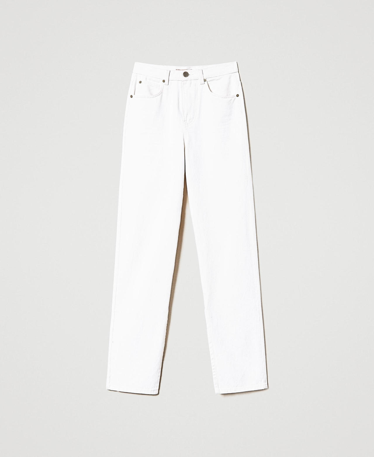 Straight-Fit-Hose aus Bull-Denim