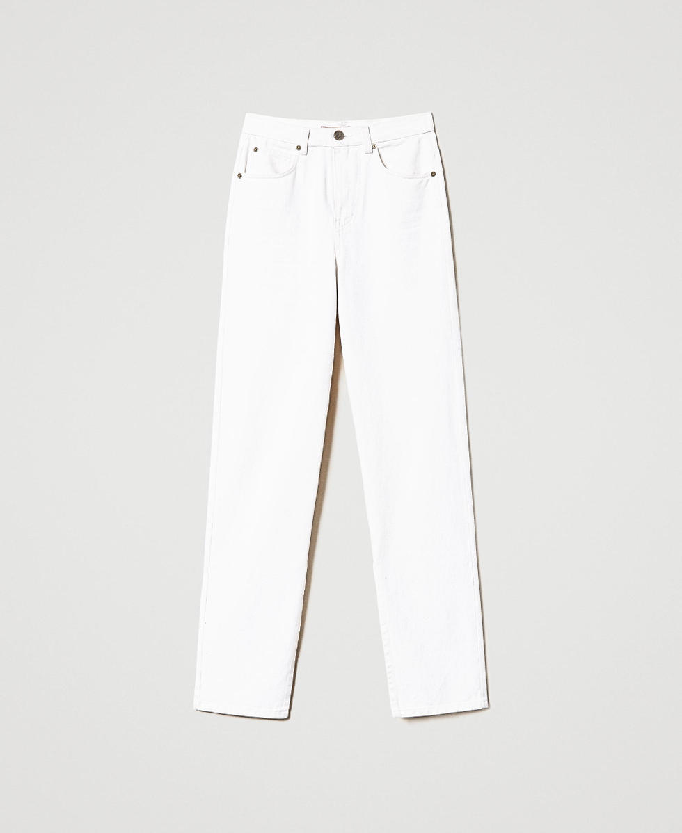 Straight-Fit-Hose aus Bull-Denim