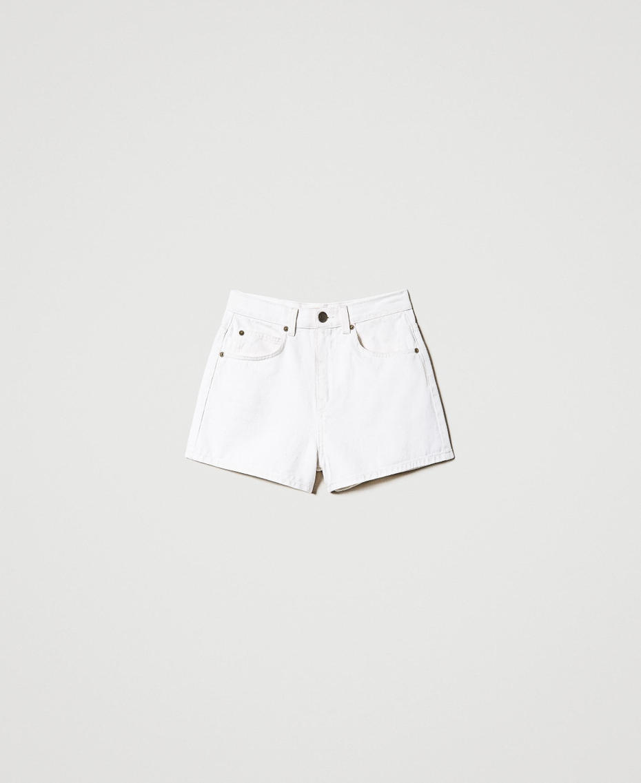 Shorts in bull con Oval T floreale