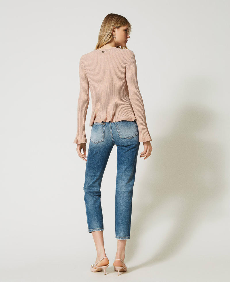 Five-pocket regular jeans Denim Woman 231TP2584-03