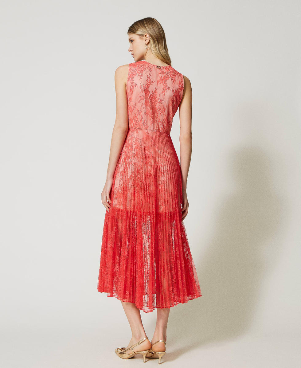 Bcbg lace inset dress store