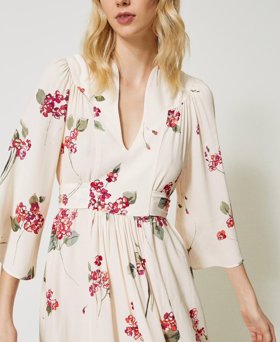 Abito corto a fiori new arrivals