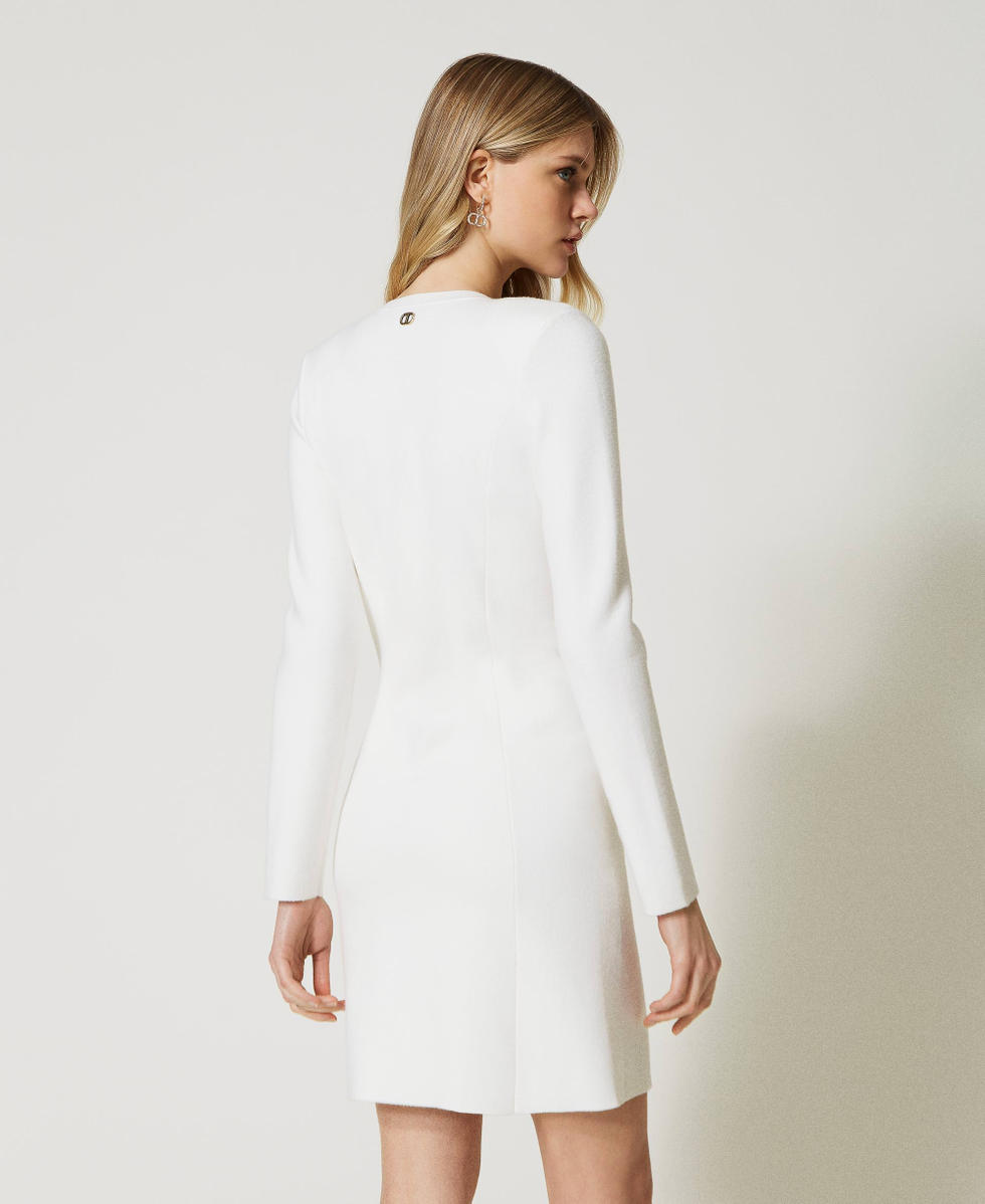 Abito bianco twin set hot sale