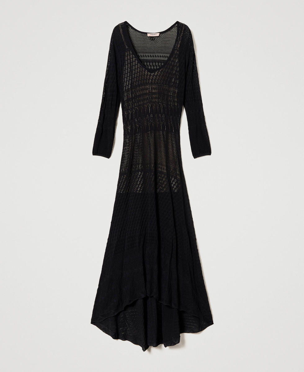 Maxikleid in Spitzenoptik