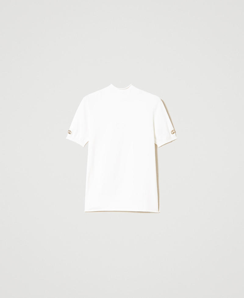 Seamless turtleneck jumper