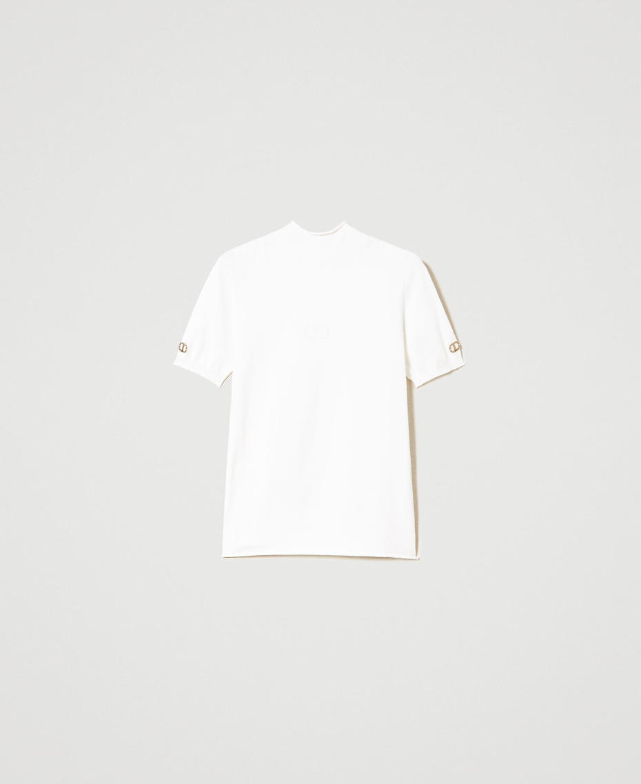 Seamless turtleneck jumper