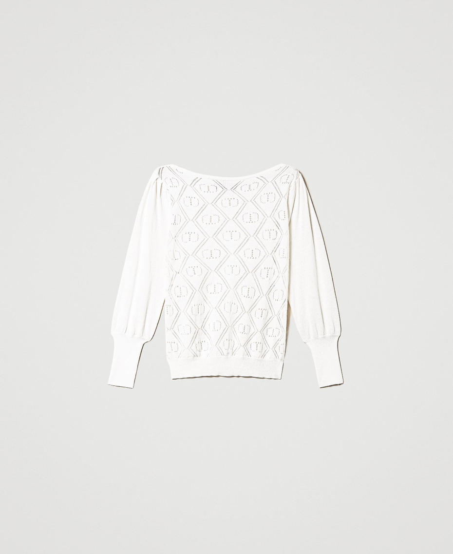 Maglia con Oval T e maniche a tre quarti