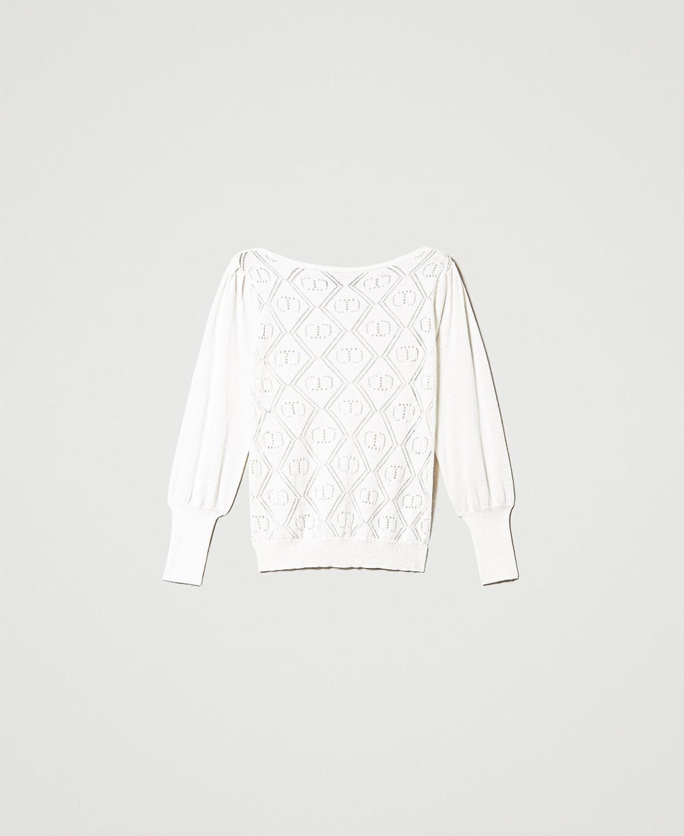 Pull avec Oval T et manches 3/4