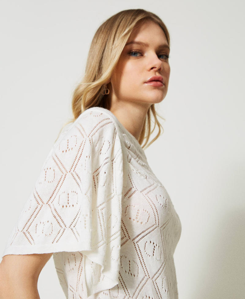 Pull avec Oval T et manches courtes