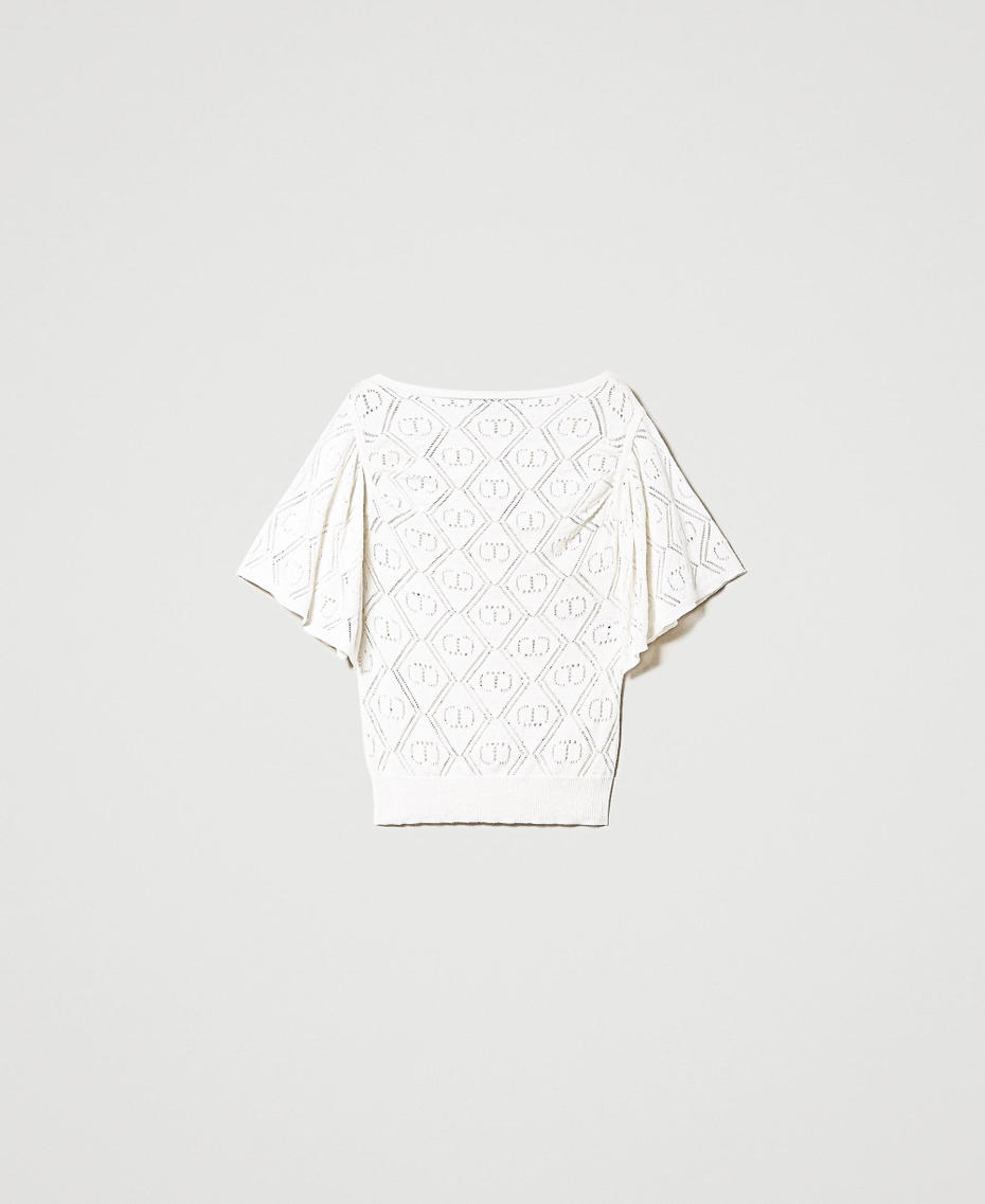 Pull avec Oval T et manches courtes