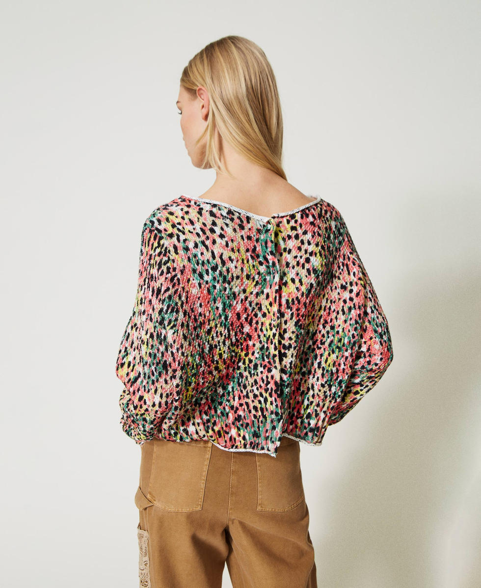 Pull imprimé femme hotsell