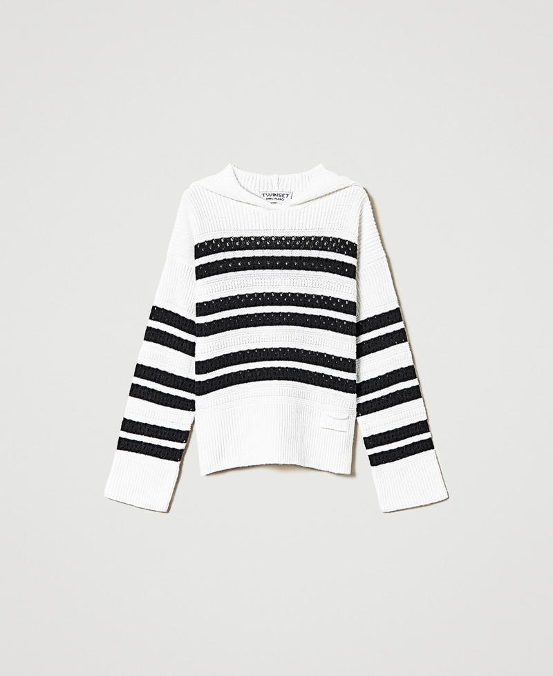 Maglia boxy in filato Treecot