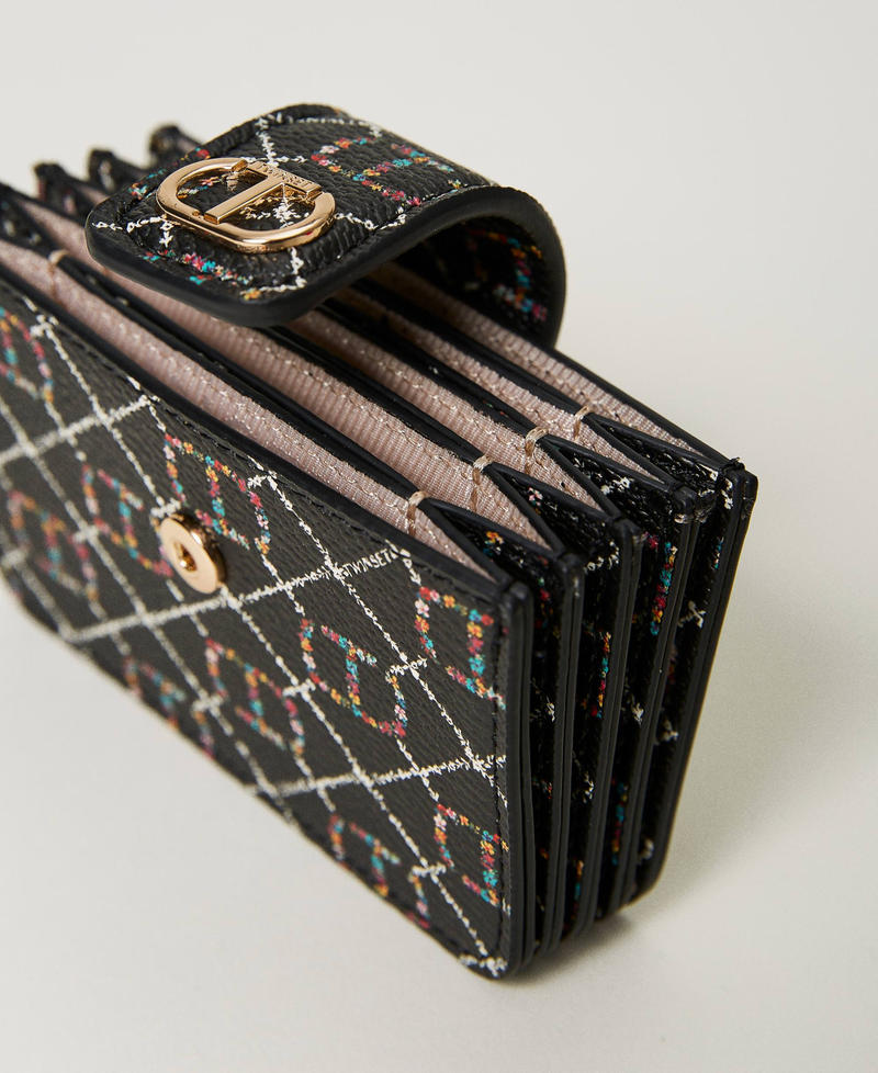 Card holder with strap and Oval T