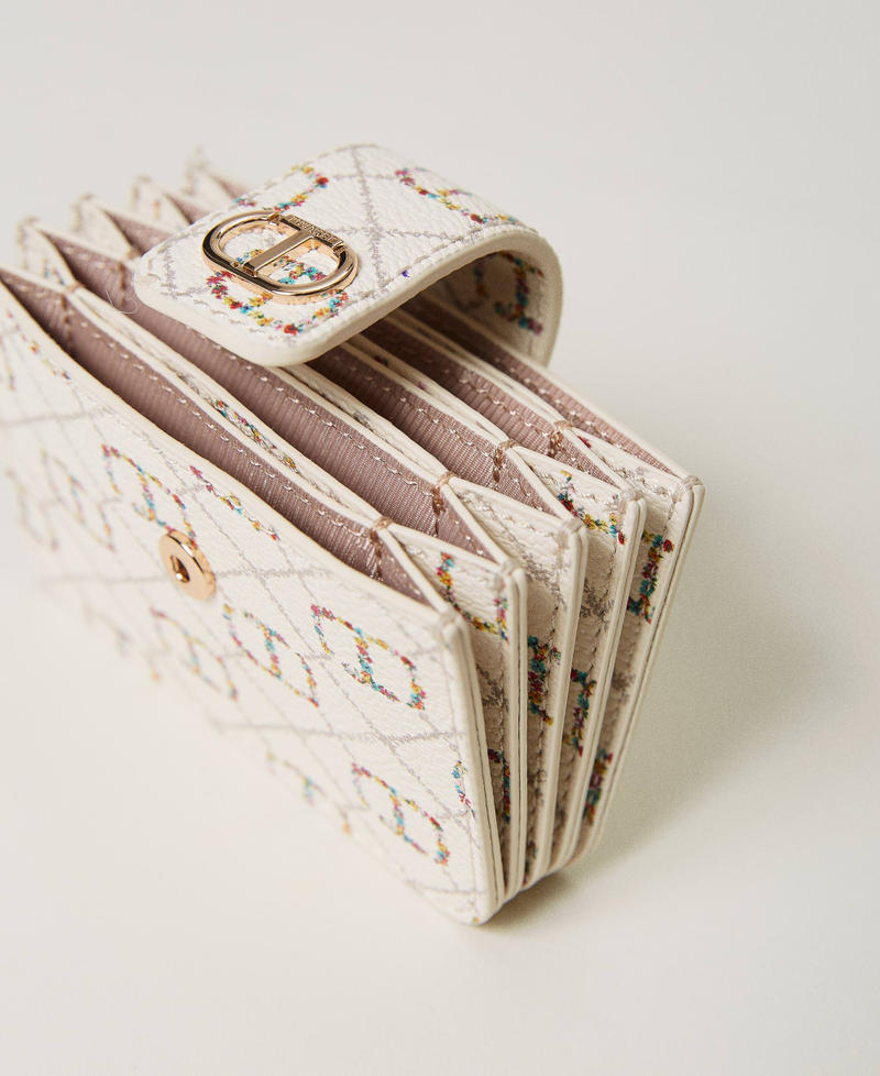 Porte-cartes avec bride et Oval T Rouge Coquelicot Femme 231TQ7407-03