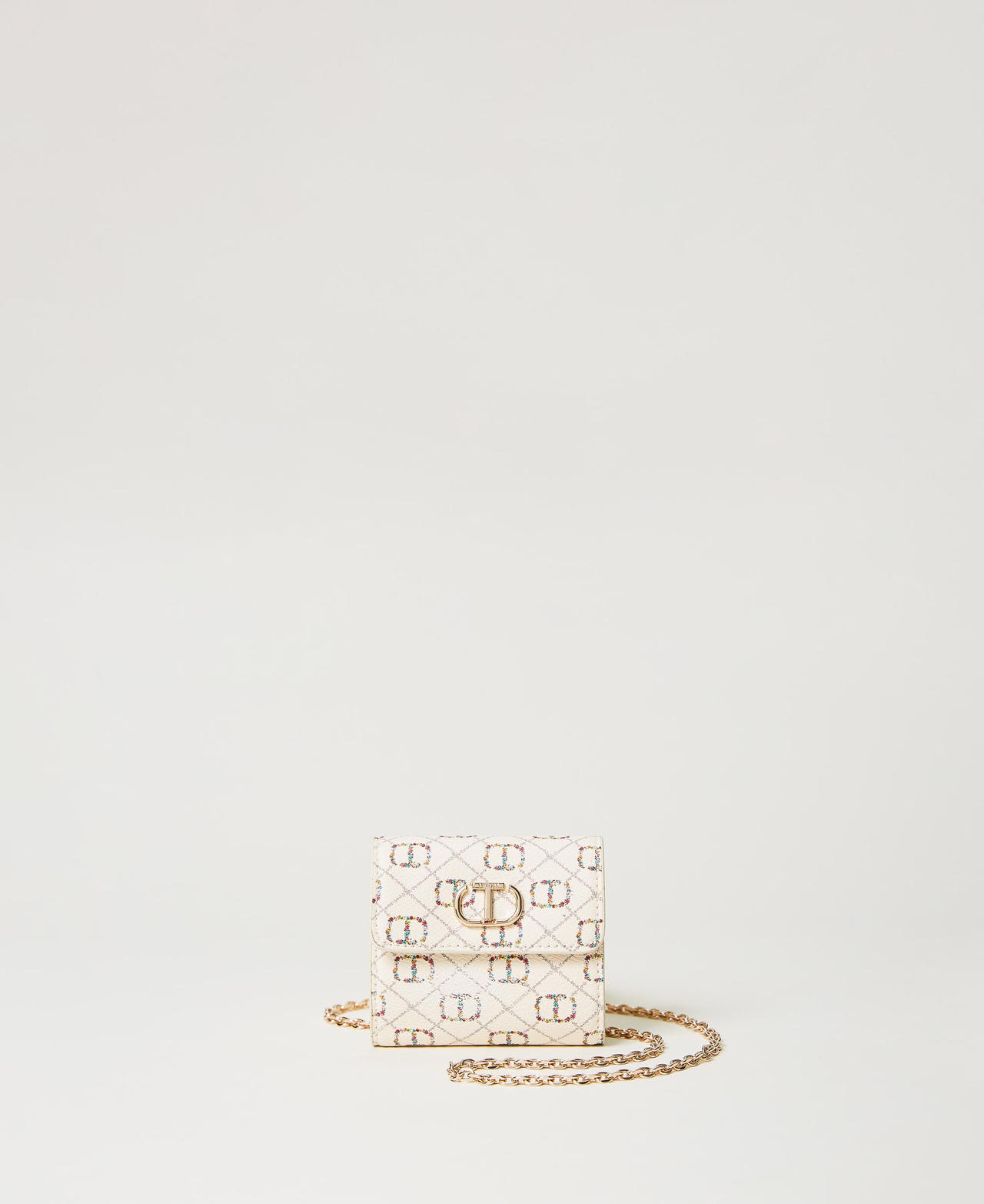 Coin holder with shoulder strap and Oval T