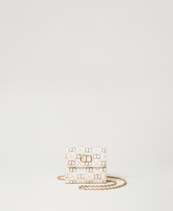 Coin holder with shoulder strap and Oval T