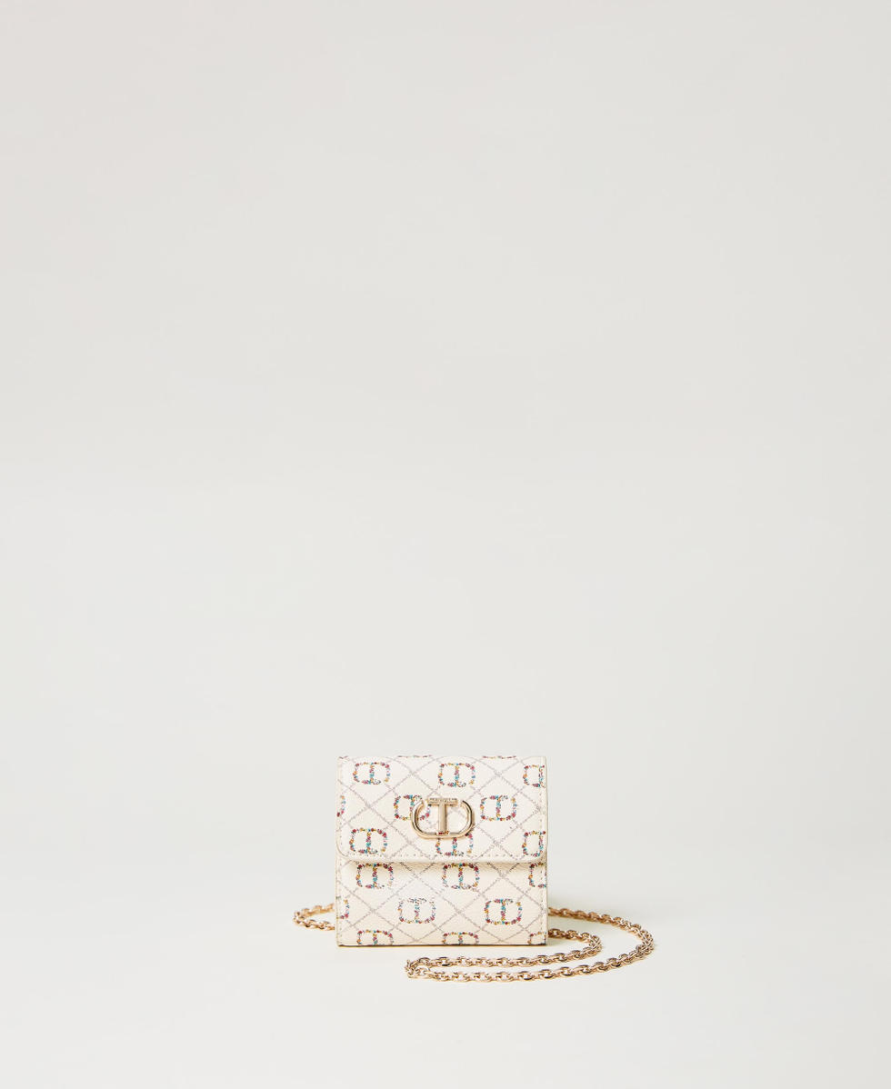 Coin holder with shoulder strap and Oval T