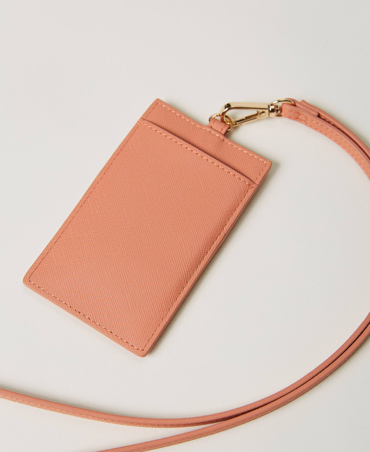 Card holder with strap Mousse Pink Woman 231TQ740B_03895_02