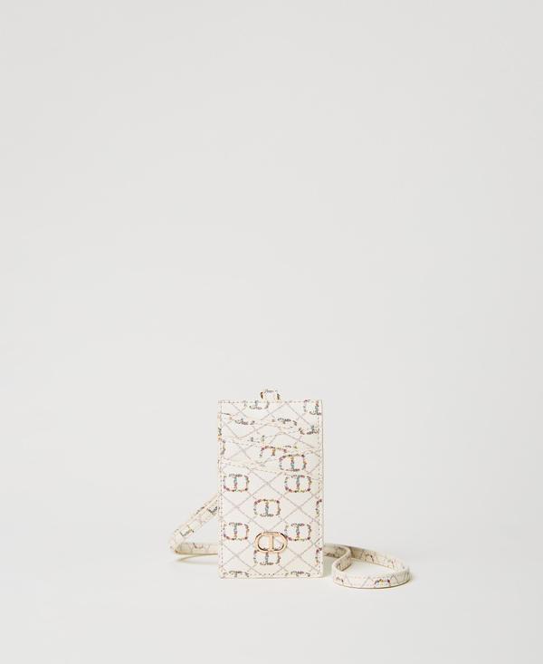 Card holder with strap