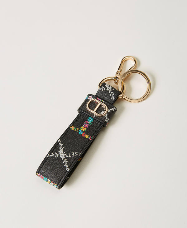 Keyring with Oval T