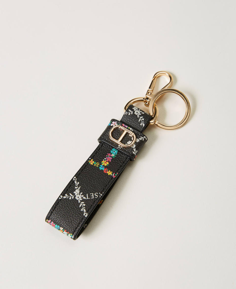 Keyring with Oval T