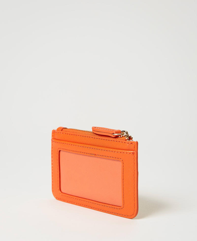 Porte-cartes avec bride et logo Orange Femme 231TQ8013-02