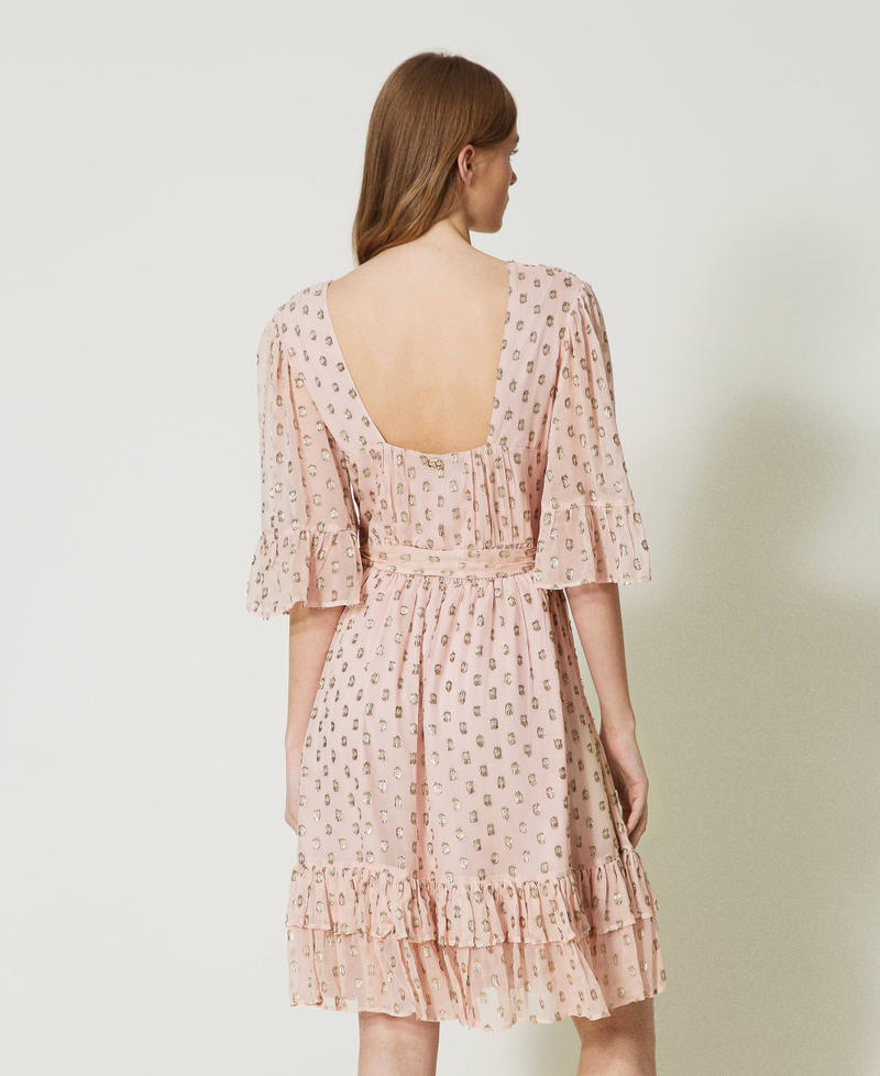 champagne fil coupe palmerston dress TUCKERNUCK Champagne Fil Coupe Palmerston Dress NWT Size Large