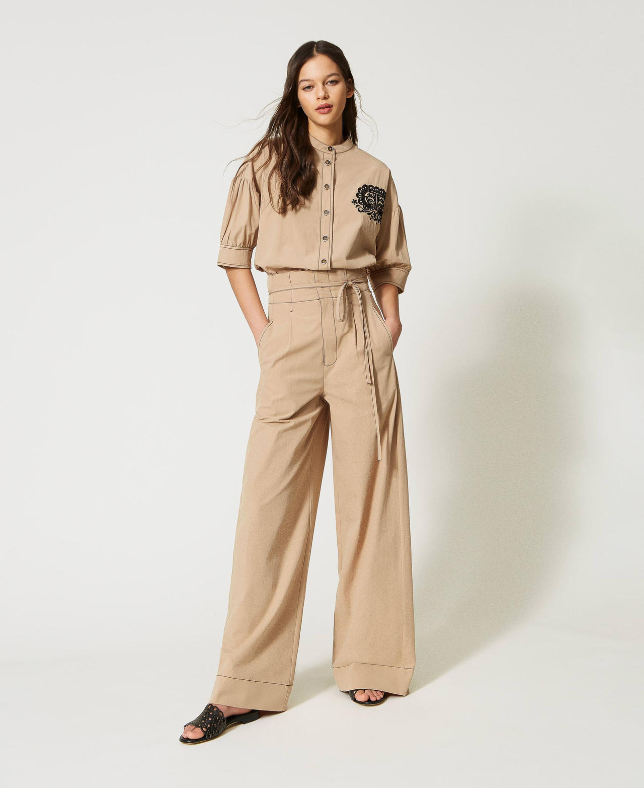 Pantaloni twin set 2018 sale